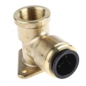 JG Speedfit Brass Pipe Fitting 90° Adapter Female BSP 3/4 in to Female 3/4 in PM22WB
