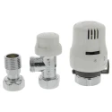 Altecnic Brass 1/2 in to 1/2 in Thermostatic Radiator Valve CA-200415.R