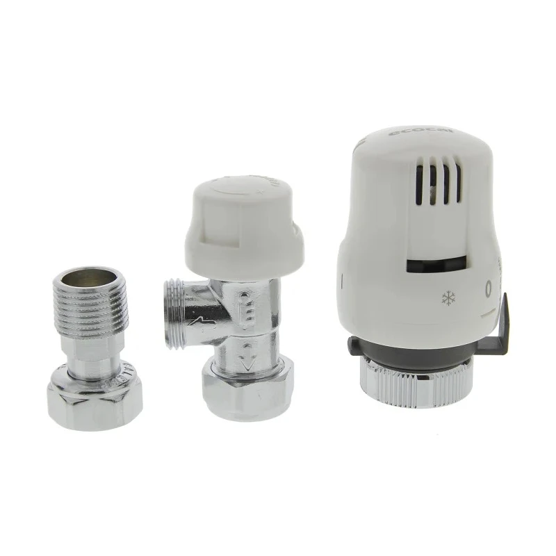 Altecnic Brass 1/2 in to 1/2 in Thermostatic Radiator Valve CA-200415.R