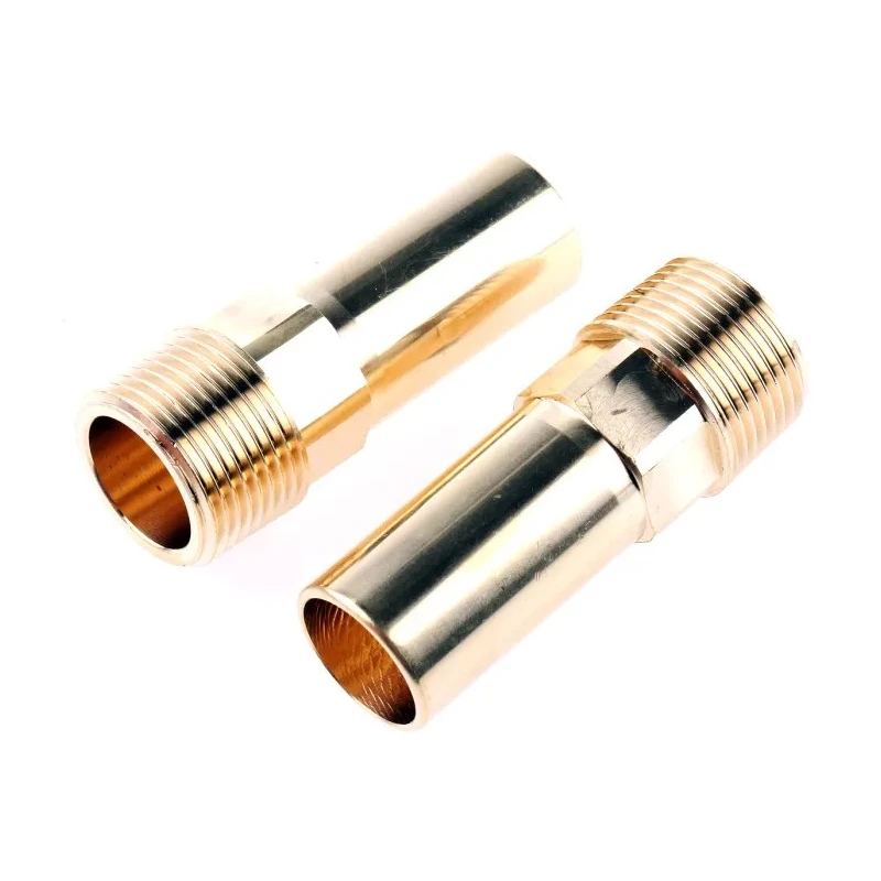 JG Speedfit Brass Pipe Fitting Straight Press Fit Adapter Male R 3/4 in 3/4 in MM052206N
