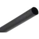 TE Connectivity Black Polyolefin Flame Retardant Heat Shrink Tubing 4.8 mm Sleeve Diameter x 1.2 m Length 2:1 CRN-3/16-0-STK