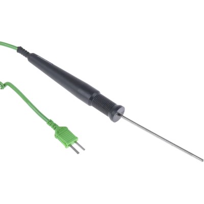 Atkins Technical RS PRO K Dome General Temperature Probe, 100 mm Length, 3 mm Diameter, 1100°C Max 342-8899