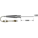 RS PRO General Purpose Temperature Probe, 100 mm Length, 1.5 mm Diameter, 400 °C Max 342-8912