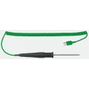 RS PRO Type K Thermocouple Air Temperature Probe 110 mm Length 4 mm Diameter 750 °C Max 342-8990