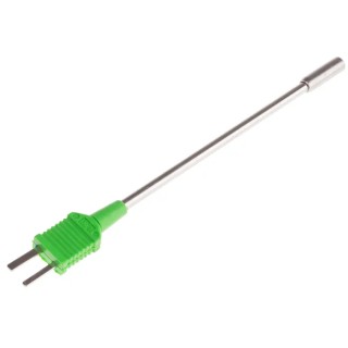RS PRO K Surface Temperature Probe, 110 mm Length, 10 mm Diameter, ±0.25% Accuracy, 750°C Max 342-9123