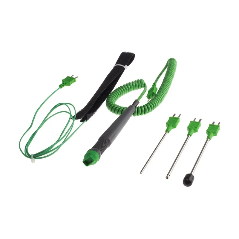 RS PRO Type K Still Air Velcro General Purpose Surface Temperature Probe Kit +1100°C Max 342-9151