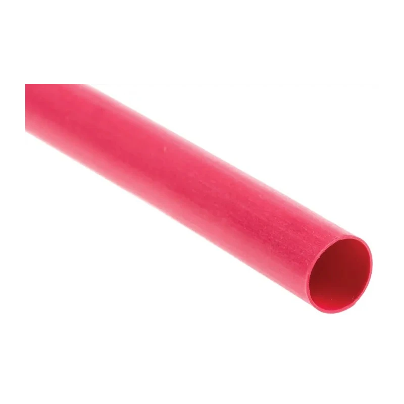 TE Connectivity Heat Shrink Tubing Red 4.8 mm Sleeve Diameter 1.2 m Length 2:1 Ratio RNF-100-3/16-2-STK
