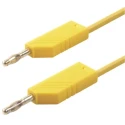 Hirschmann Test & Measurement Connector Test Lead 32A 60V DC Yellow 500mm Lead Length 934061103