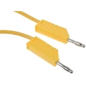 Hirschmann Test & Measurement Connector Test Lead 16A 60V dc Yellow 1 m Lead Length 934062103