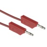 Hirschmann Test & Measurement Connector Test Lead 16A 60V DC Red 1m Lead Length 934062101