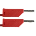 Hirschmann Test & Measurement Connector Test Lead 16A 60V DC Red 1m Lead Length 934062101