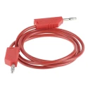Hirschmann Test & Measurement Connector Test Lead 16A 60V DC Red 1m Lead Length 934062101