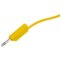 Hirschmann Test & Measurement Connector Test Lead 16A, 60V dc, Yellow, 500 mm Lead Length 934060103