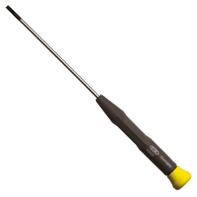 CK Precision Insulated Screwdriver 0.8mm Tip Thickness, 60mm Blade Length, 157mm Overall Length T4880X 08