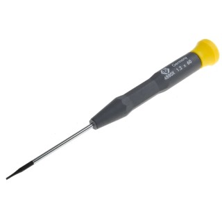CK Precision Screwdriver Insulated, 60 mm Blade Length, 157 mm Overall Length, Chrome Vanadium Molybdenum Steel T4880X 12