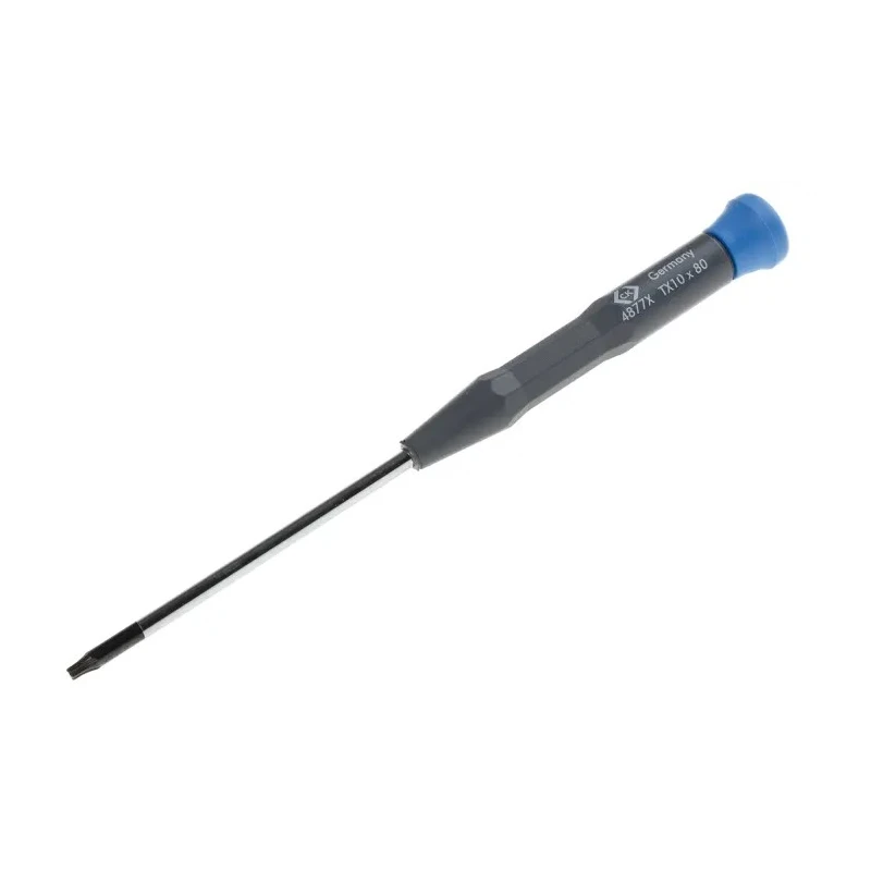 CK Precision Screwdriver T10 Tip, 80 mm Blade, 97 mm Overall Length T4877X 10