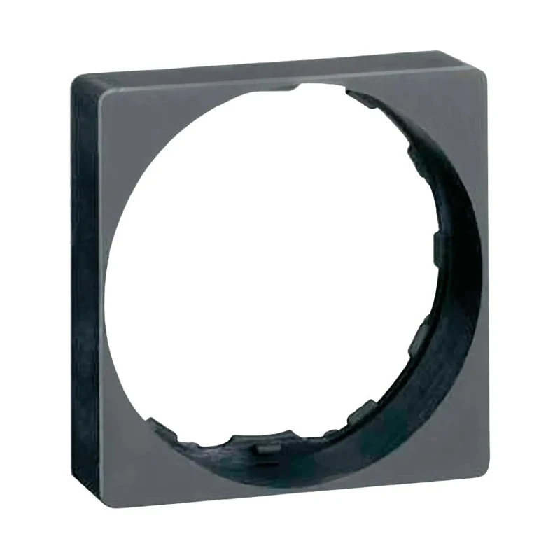 Schneider Electric Push Button Adapter for use with XB5 Series, Square Trim, Pack of 10 ZB5AZ31