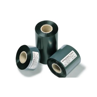 HellermannTyton Black on Black Thermal Transfer Printer Ribbon, 100 mm Width, 300 m Length 556-00103 TTRC+ 100MM-PET/DIV-BK