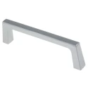 RS PRO Matt Silver Aluminium Arch Shape Handle 32 mm Height, 10.5 mm Width, 110.5 mm Length 456-535