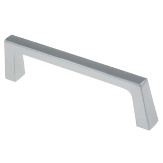 RS PRO Matt Silver Aluminium Arch Shape Handle 32 mm Height, 10.5 mm Width, 110.5 mm Length 456-535