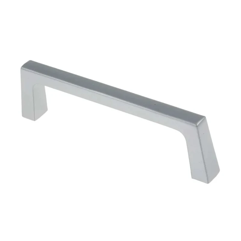 RS PRO Matt Silver Aluminium Arch Shape Handle 32 mm Height, 10.5 mm Width, 110.5 mm Length 456-535