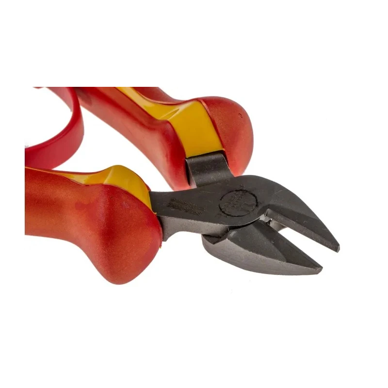 Facom 1000V Approved Semi-Flush ESD Safe Cable Cutter Diagonal Cutter 3.5mm Cutting Capacity 165mm Length 391A.16VE