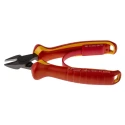 Facom 1000V Approved Semi-Flush ESD Safe Cable Cutter Diagonal Cutter 3.5mm Cutting Capacity 165mm Length 391A.16VE