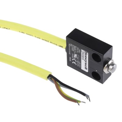 Honeywell Technologies SSCE Series Plunger Limit Switch, SPDT, IP68, Die Cast Zinc Housing, 600V AC, 6A SSCEB31B