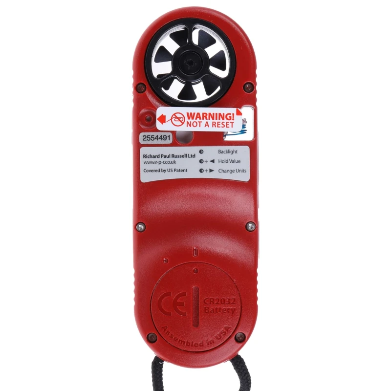 Kestrel Rotary Vane Anemometer Measures Temperature Wind Chill Pressure Dew Point Altitude Air Velocity KESTREL 3000