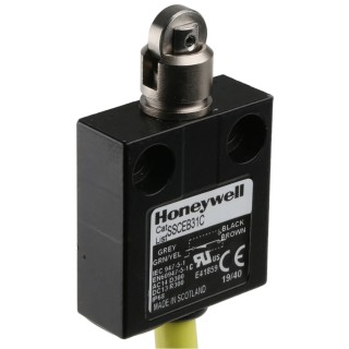 Honeywell Technologies SSCE Series Plunger Limit Switch, SPDT Contact, IP68, Die Cast Zinc Housing, 600V AC, 6A SSCEB31C