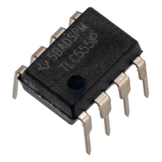 Texas Instruments Timer Circuit 1 Internal Timer 8-Pin PDIP 3-15V 75ns Propagation Delay TLC555IP