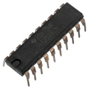 Texas Instruments Digital to Analogue Converter 8 bit 4-Channel Parallel Interface 143 ksps Sampling Rate 20-Pin TLC7226CN