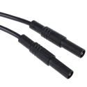 Hirschmann Test & Measurement Connector Test Lead 32A, 1000 V AC, 1000 V DC, Black, 2 m Lead Length 934077100