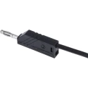 Hirschmann Test & Measurement Connector Test Lead 32A 60V dc Black 2m Lead Length 934066100