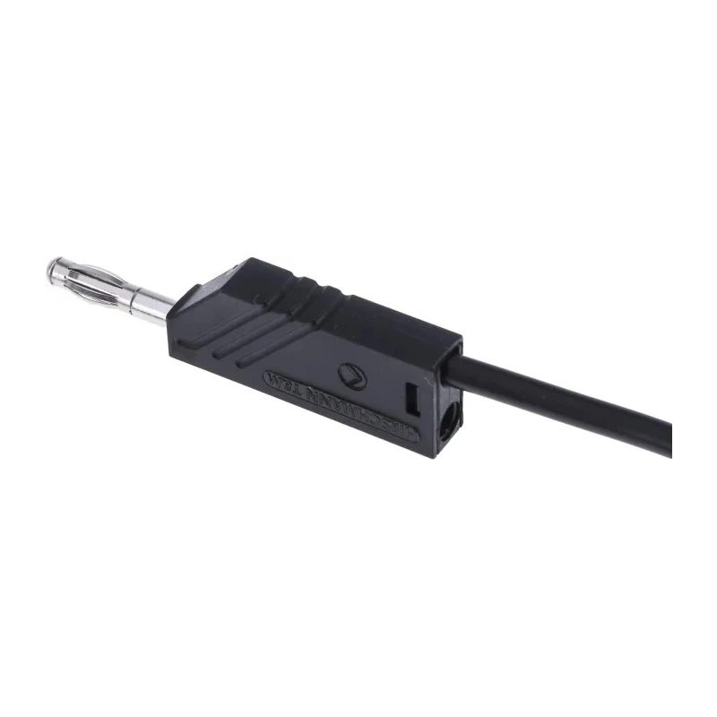 Hirschmann Test & Measurement Connector Test Lead 32A 60V dc Black 2m Lead Length 934066100