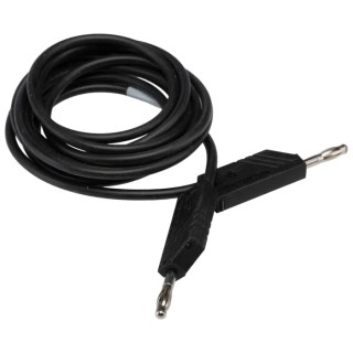 Hirschmann Test & Measurement Connector Test Lead 16A, 60V dc, Black, 2 m Lead Length 934094100