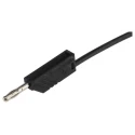 Hirschmann Test & Measurement Connector Test Lead 16A, 60V dc, Black, 2 m Lead Length 934094100