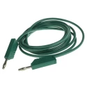 Hirschmann Test & Measurement Connector Test Lead 16A, 60V dc, Green, 2 m Lead Length 934065104