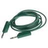 Hirschmann Test & Measurement Connector Test Lead 16A, 60V dc, Green, 2 m Lead Length 934065104