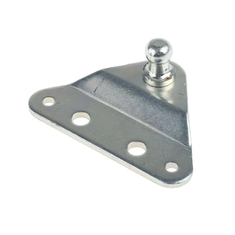 RS PRO Steel M8 x 1.25 Flat Mounting Bracket Zinc Plated 70mm x 48mm 346-9604