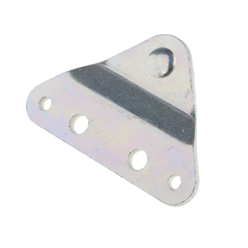 RS PRO Steel M8 x 1.25 Flat Mounting Bracket Zinc Plated 70mm x 48mm 346-9604