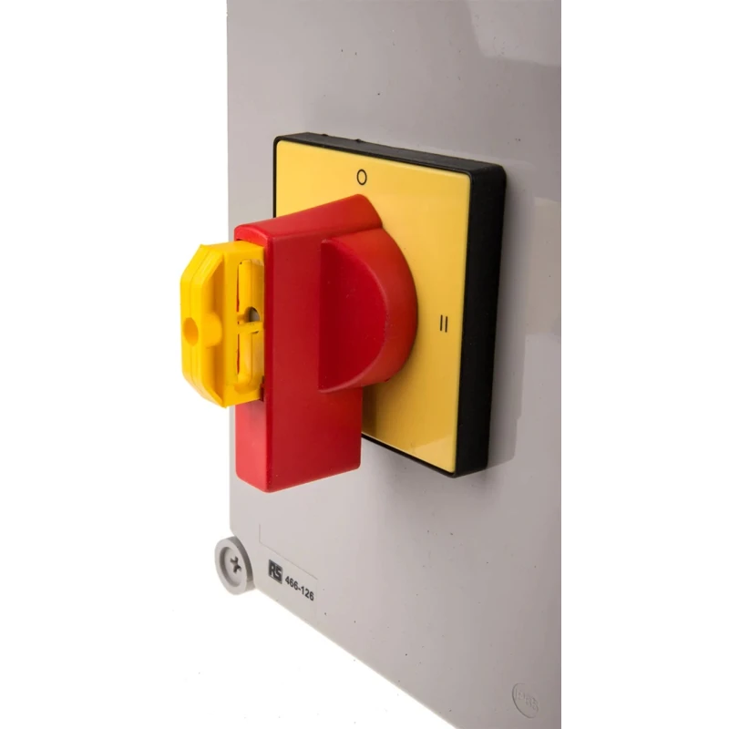 RS PRO 4-Pole DIN Rail Isolator Switch 3-Phase, IP65 Rated, 25A Switching Current, 15 kW Switching Power IP65