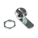 Euro-Locks a Lowe & Fletcher group Company Camlock, 9.5 mm Panel-to-Tongue 16.1 x 13.1 mm, Screwdriver and Coin B715032