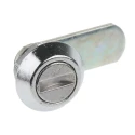 Euro-Locks a Lowe & Fletcher group Company Camlock, 9.5 mm Panel-to-Tongue 16.1 x 13.1 mm, Screwdriver and Coin B715032