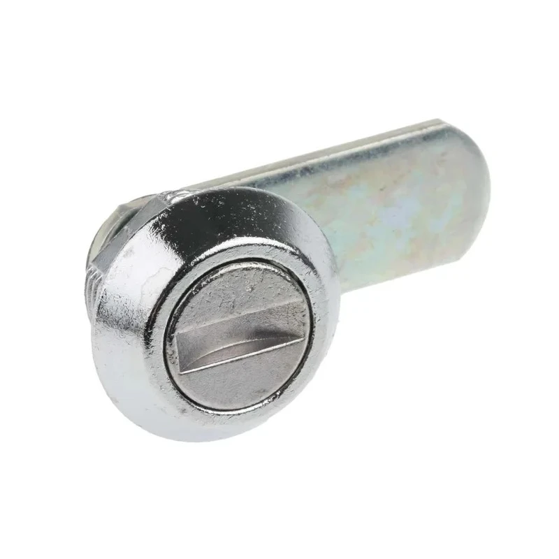 Euro-Locks a Lowe & Fletcher group Company Camlock, 9.5 mm Panel-to-Tongue 16.1 x 13.1 mm, Screwdriver and Coin B715032