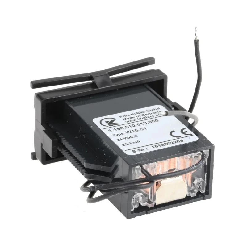 Kubler Miniature Adding Counter, 5 Digit, Manual Reset, Digit Height 4mm, CE Approved, Series W15.51 1.150.510.013.550