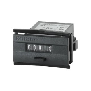 Kubler Miniature Adding 5 Digit Counter, 4 mm Digit Height, Manual Reset, Series W15.51 1.150.510.012.550