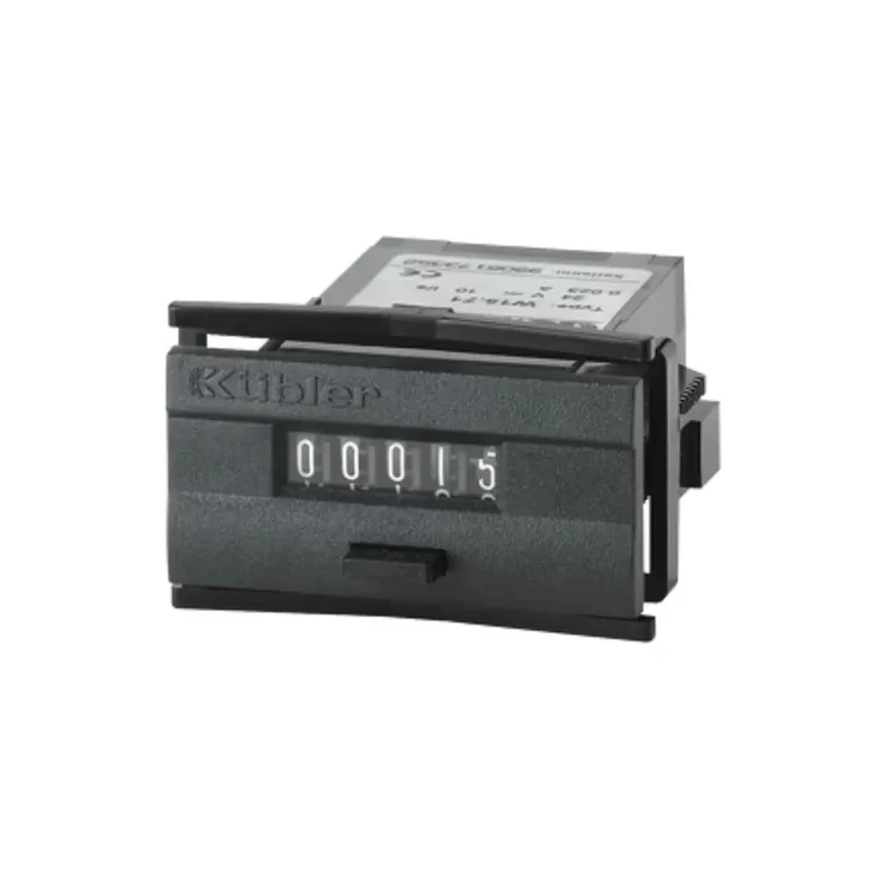 Kubler Miniature Adding 5 Digit Counter, 4 mm Digit Height, Manual Reset, Series W15.51 1.150.510.012.550