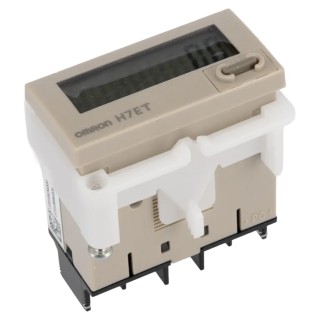 Omron Industrial Automation Digital 7-Digit Counter Manual Reset with 8.6 mm Digit Height H7ET-NV