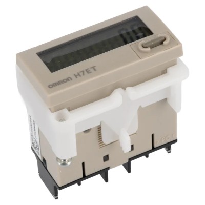 Omron Industrial Automation Digital 7-Digit Counter Manual Reset with 8.6 mm Digit Height H7ET-NV